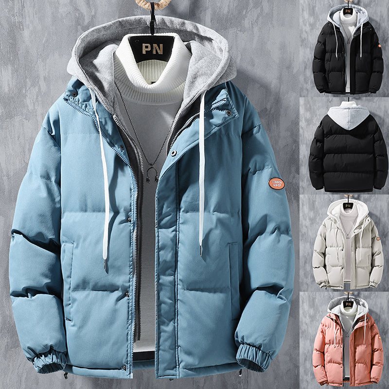 Men's Winter Hooded Jacket - Two-Piece, Stylish, and Ultra Warm!